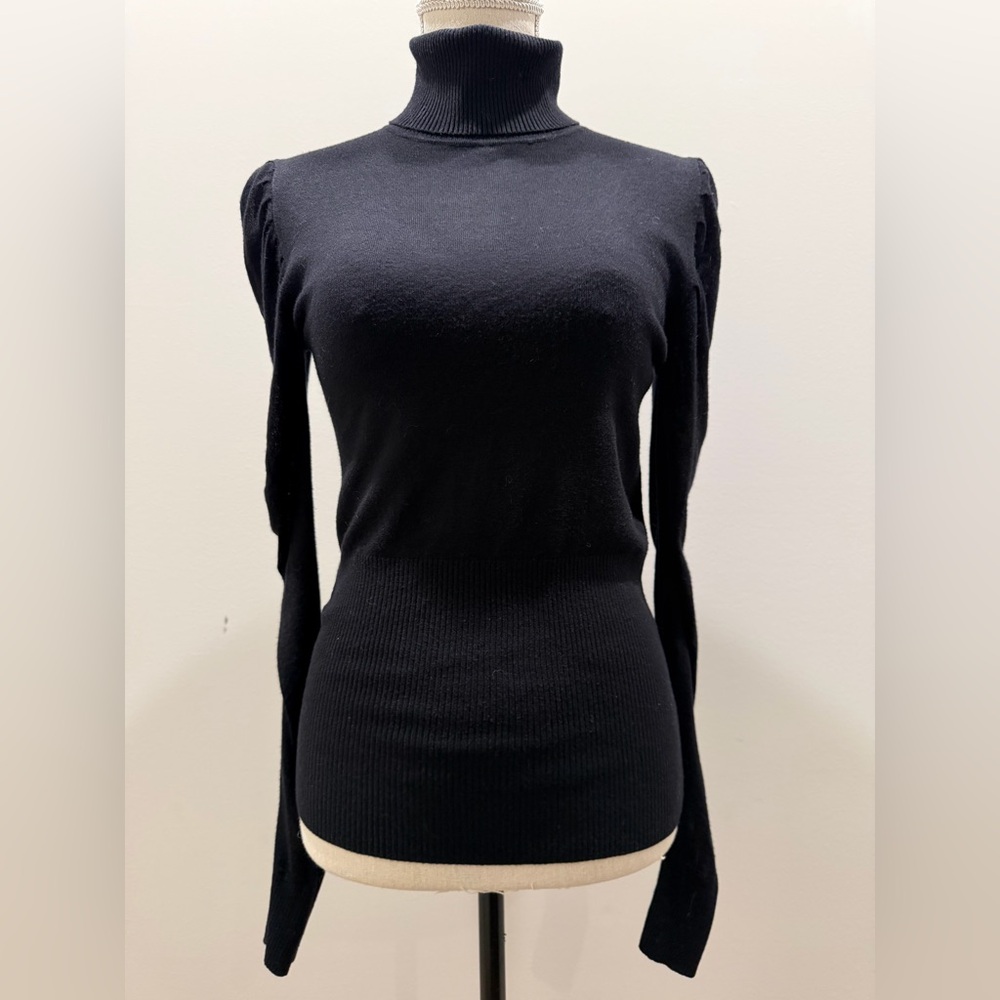 BCBGMaxAzria Black Turtlenexk Sweater